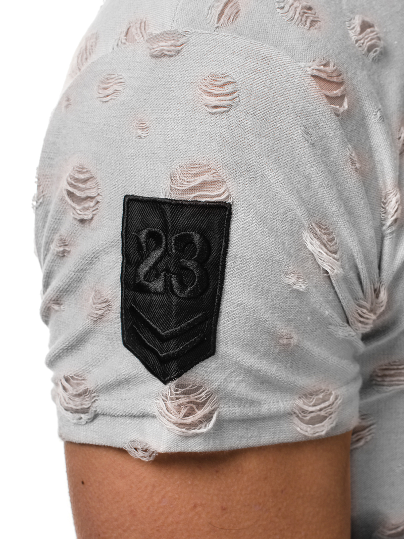 Muška majica siva OZONEE MJ/318YZ