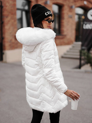 Ženska jakna bijela OZONEE JS/16M9121/281Z