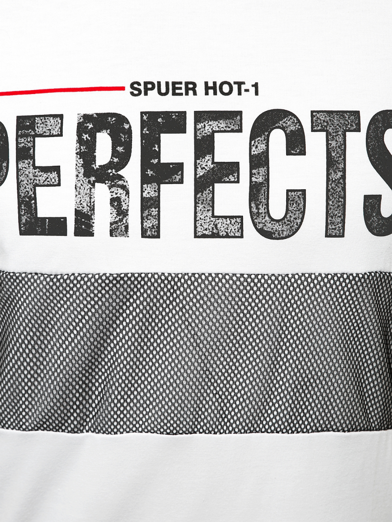 Muška majica Bijela OZONEE JS/SS10908