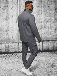 Muška proljetna jakna grafitna OZONEE O/G3035