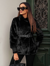 Ženska jakna crna OZONEE JS/11Z8075Z