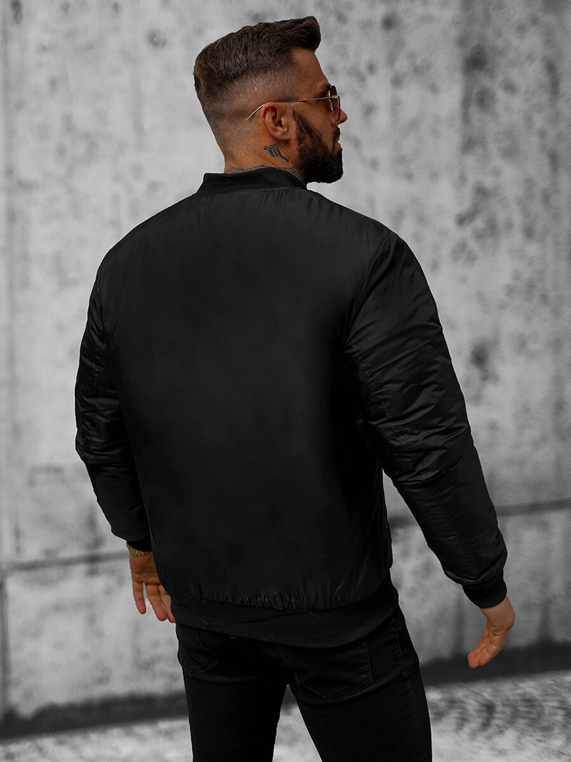 Muška jakna crna OZONEE JS/AK95Z