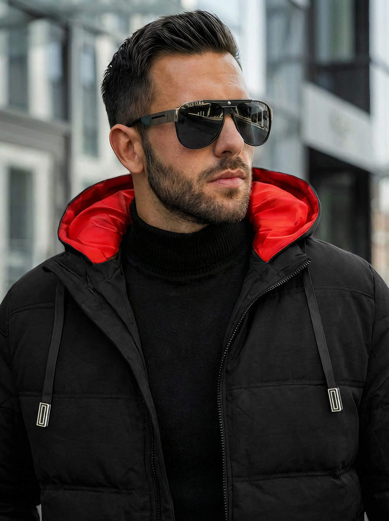 Muška jakna crna OZONEE JS/31M5003Z