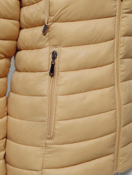 Ženska Jakna Bež OZONEE JS/16M9101/254