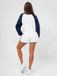 Dvodijelni set trenerke bijelo-modra OZONEE JS/M58631AB