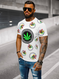  Muška Majica Bijeli OZONEE O/T135/1