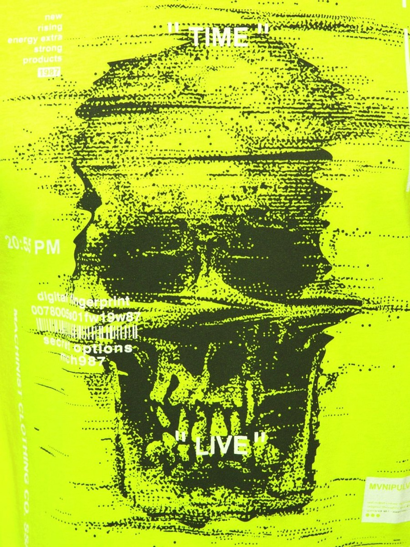 Muška majica bez rukava žuto-neon OZONEE MACH/M1212