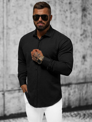 Muška Košulja Crna OZONEE O/3778