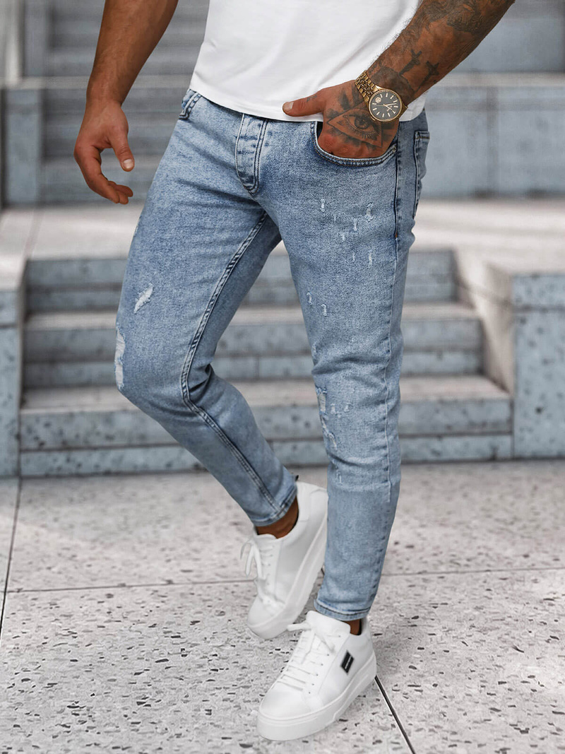 Muške Traperice Plave OZONEE O/2339/2