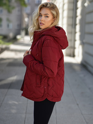 Ženska jakna bordo OZONEE JS/16M9300/06