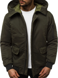 Muška jakna tamnozelena OZONEE JS/2019005