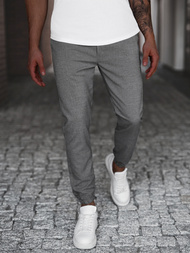 Muške chino hlače Tamnosive OZONEE DJ/5539Z