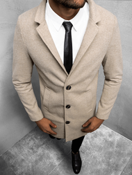 Muški kaput Bež OZONEE O/5628