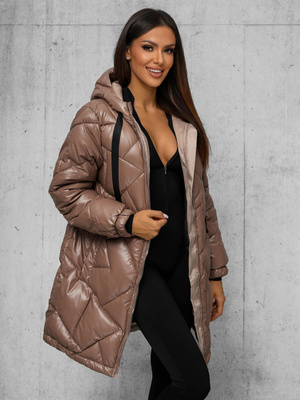 Ženska jakna camel OZONEE JS/5M3189/84Z