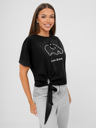 Ženska majica crna OZONEE JS/RJ77247