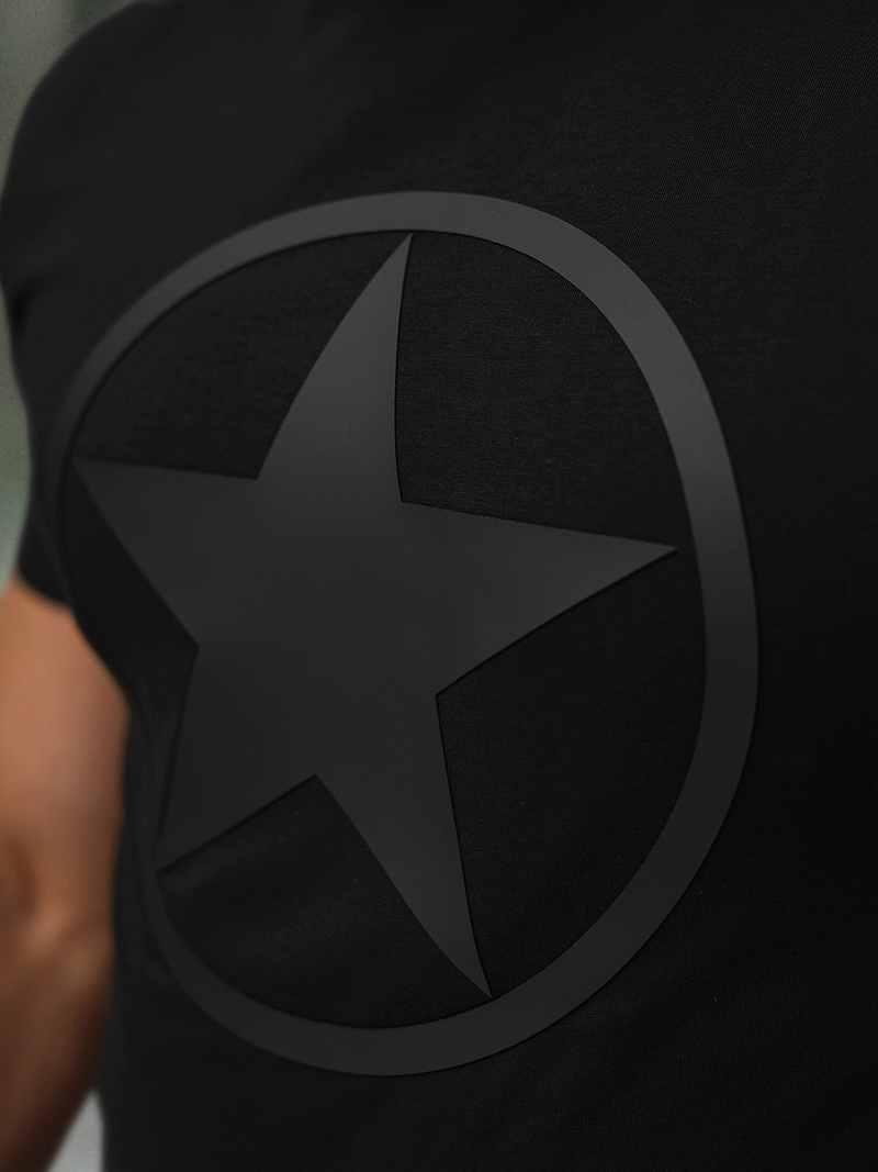 Muška Majica Crna OZONEE NB/MT3151