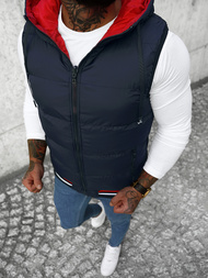 Muški prsluk dvostrani modri OZONEE N/7127