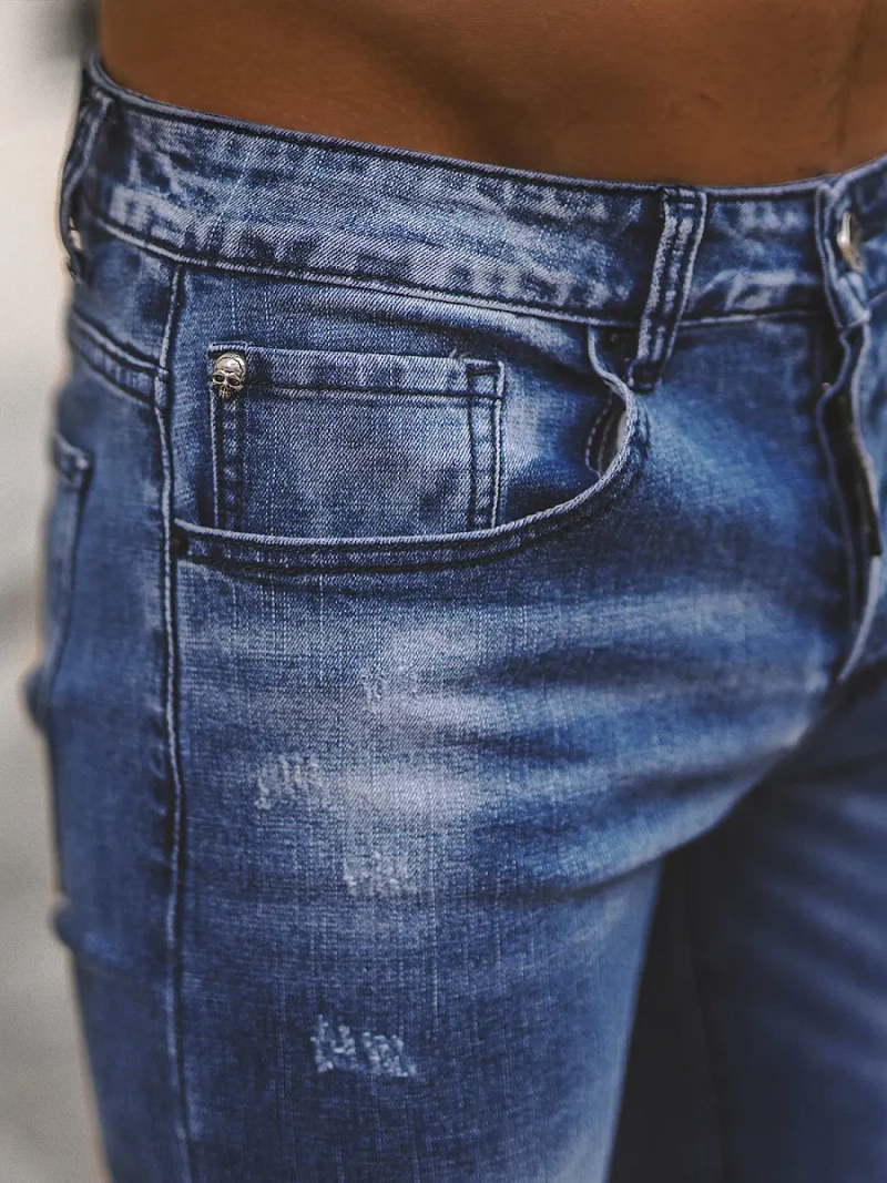 Muške traperice plave OZONEE NB/MP0126B