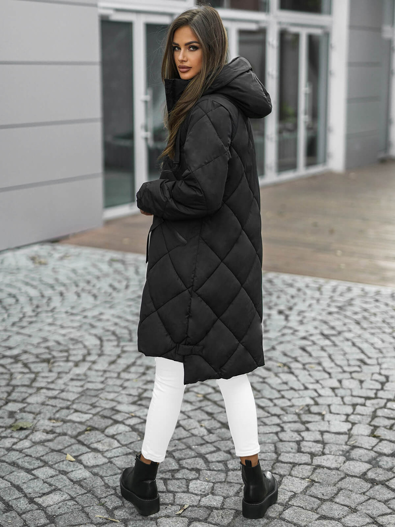 Ženska jakna crna OZONEE JS/5M3168/392Z