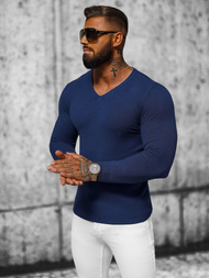 Muški Džemper Tamnoplavi OZONEE NB/MMB601/5Z