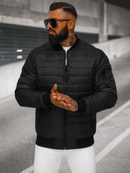 Muška bomber jakna crna OZONEE JS/MY02Z