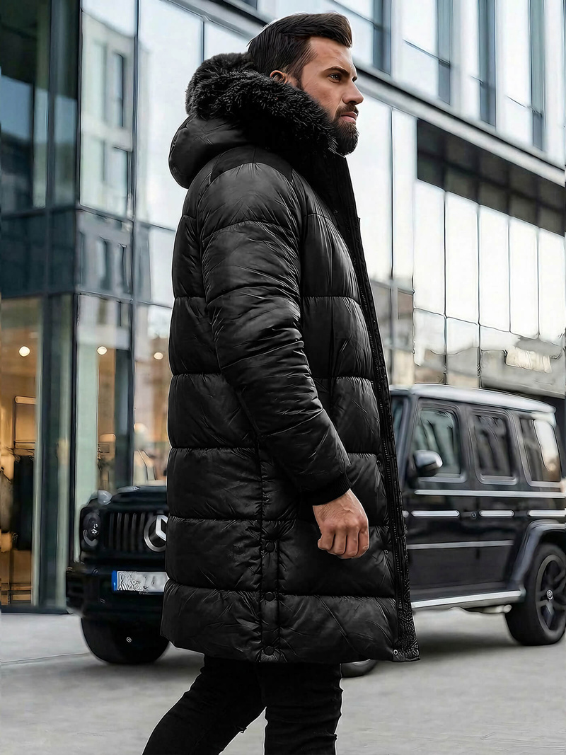 Muška jakna crna OZONEE O/M800Z