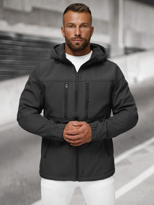 Muška softshell jakna grafitna OZONEE JS/27B6525/5