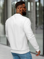 Muška Dukserica Bijela OZONEE O/P2027Z