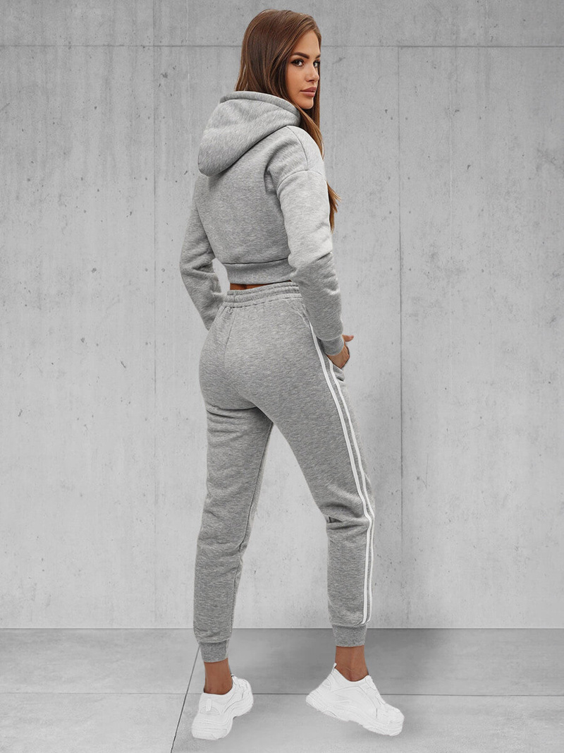 Dvodijelni set trenerke sivi OZONEE JS/8C67/2Z