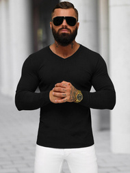 Muški Džemper Crni OZONEE NB/MMB601/4Z