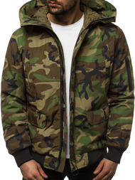 Muška jakna camo-plava OZONEE JS/2019005