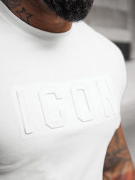 Muška Majica Bijeli OZONEE NB/MT3111