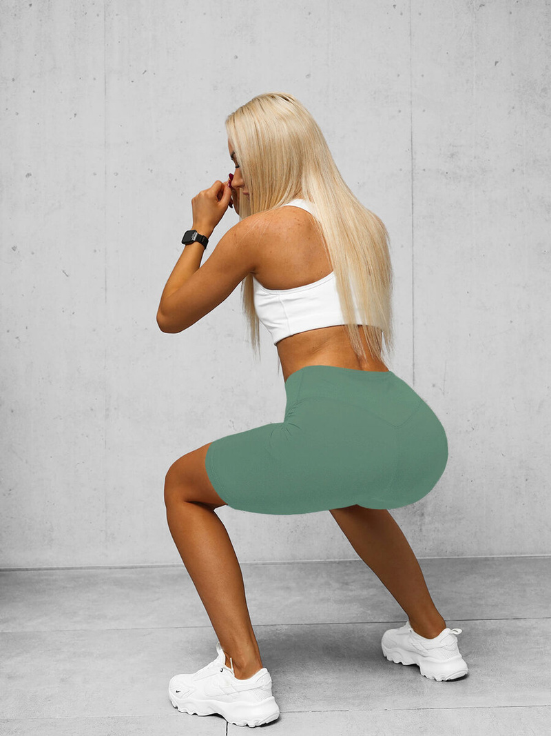 Kratke ženske tajice mint OZONEE O/K5-J