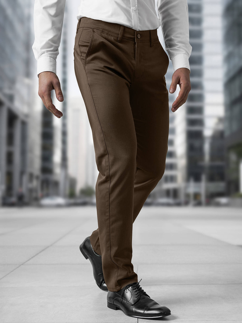 Muške hlače Smeđe OZONEE V/5100