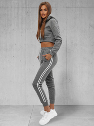 Dvodijelni set trenerke grafitni OZONEE JS/8C67/5Z