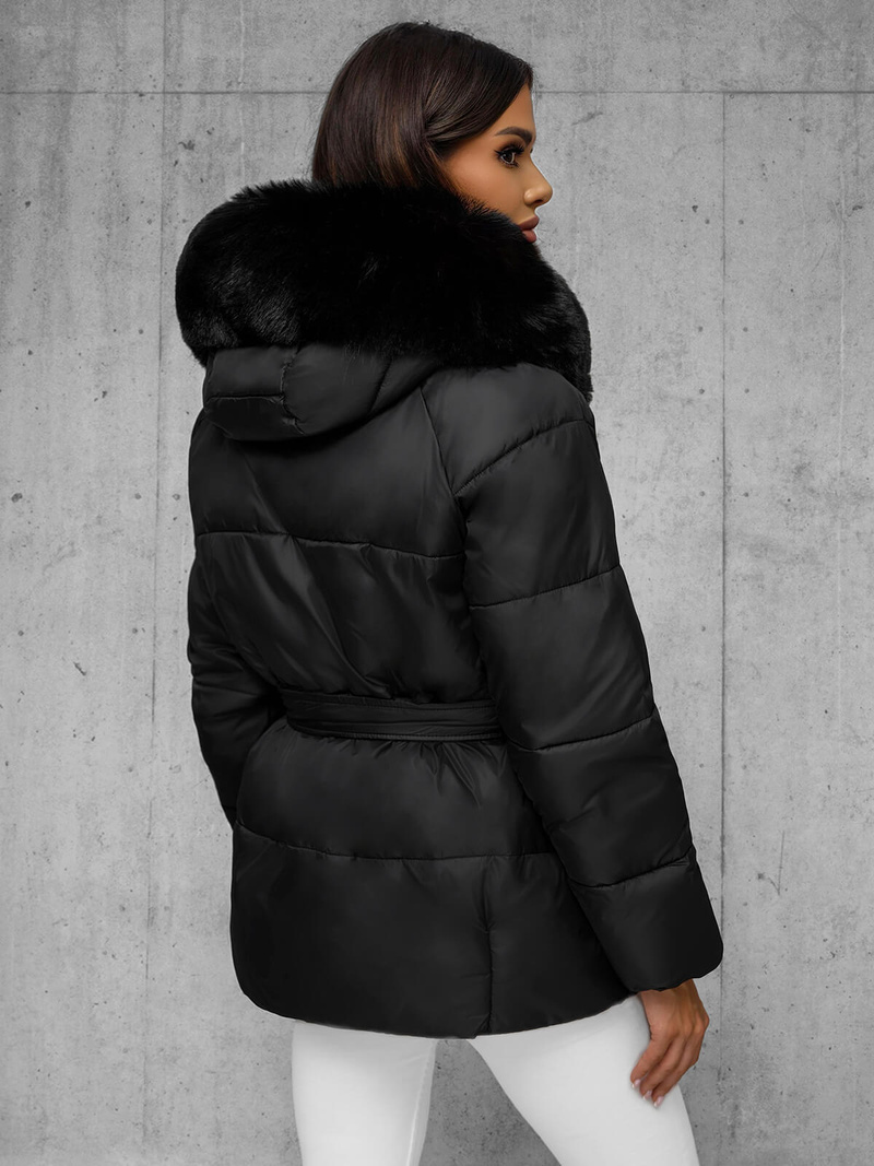 Ženska Jakna Crna OZONEE JS/16M9206/392Z