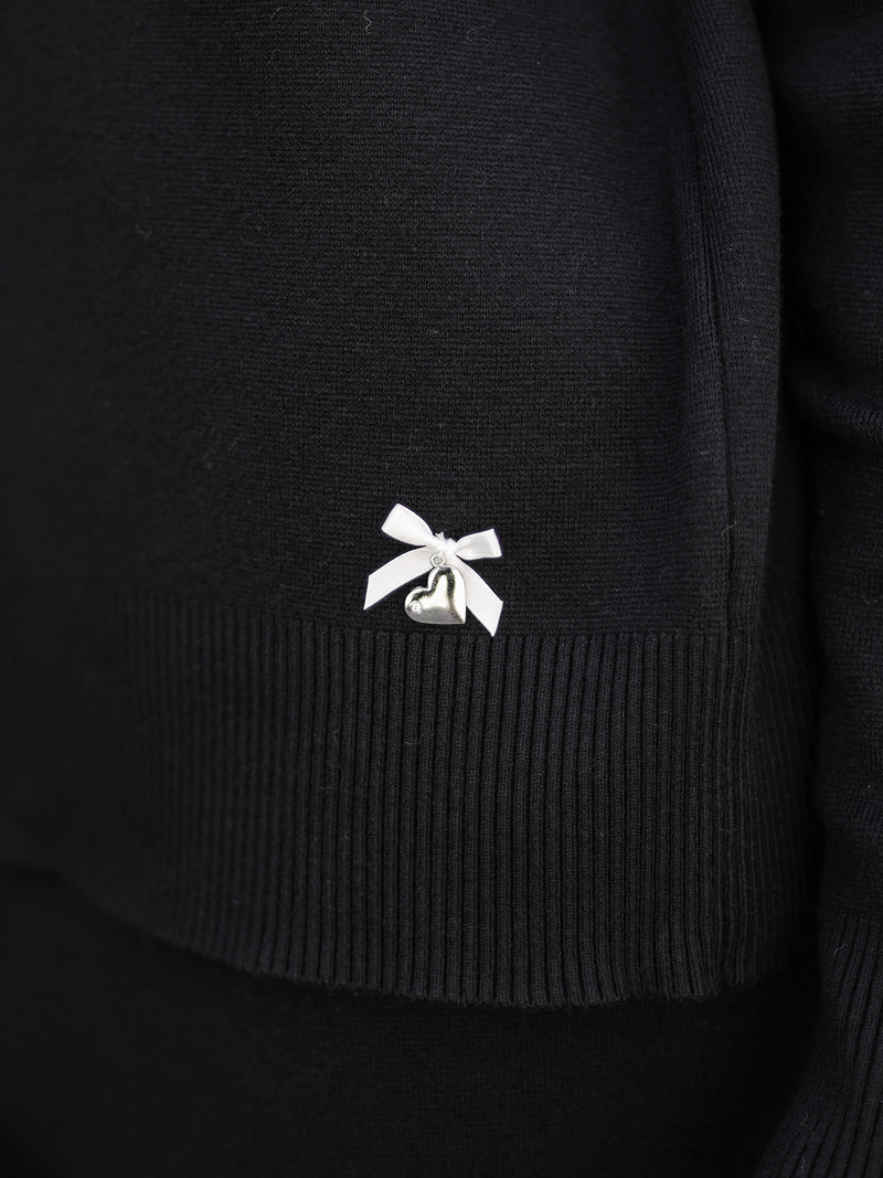 Dvodijelni set trenerke crni OZONEE JS/53C5203/3