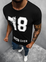 Muška majica crna OZONEE O/1174Z