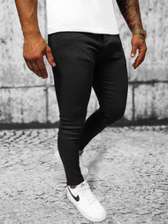 Muške Traperice Crne OZONEE E/5348/02