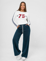 Dvodijelni set trenerke bijelo-modra OZONEE JS/M60815AB