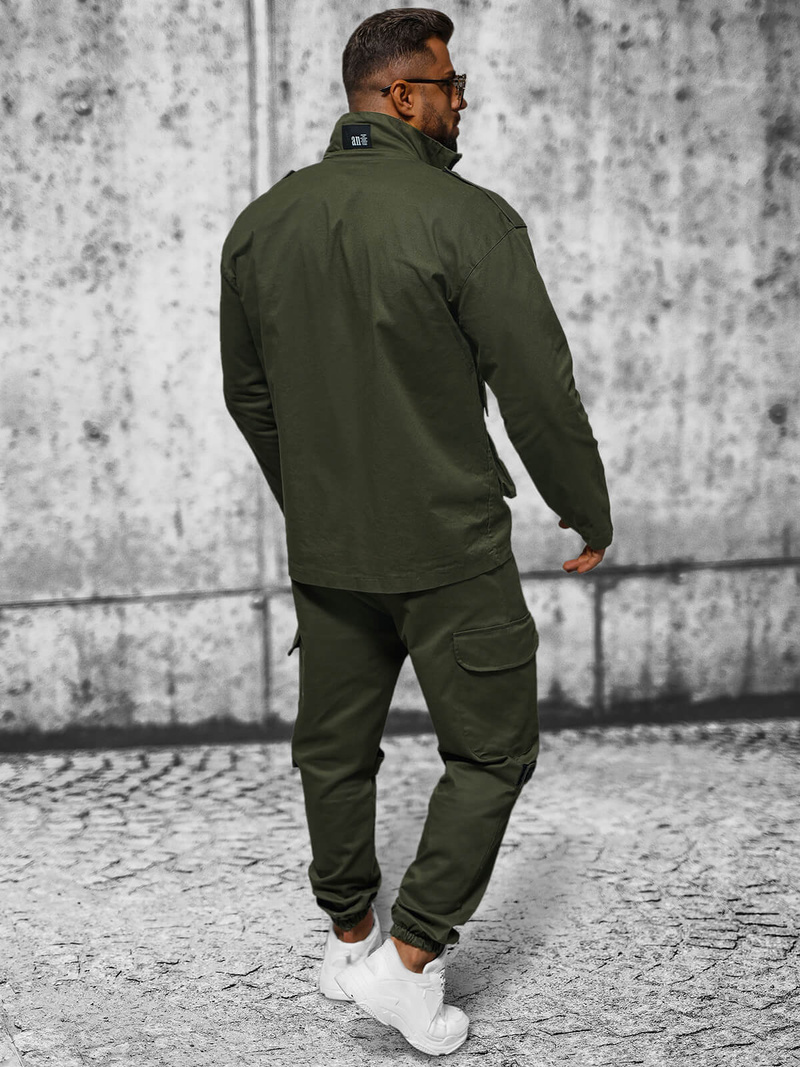 Muška proljetna jakna kaki OZONEE O/G3035