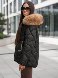 Ženska jakna crna OZONEE O/5M3226/392Z