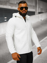 Muška softshell jakna bijela OZONEE JS/HH017/45Z