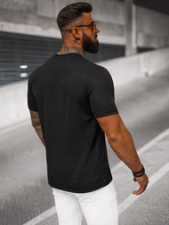 Muška Majica Crna OZONEE O/L1451