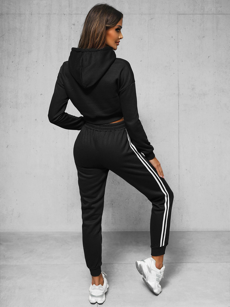 Dvodijelni set trenerke crni OZONEE JS/8C67/3