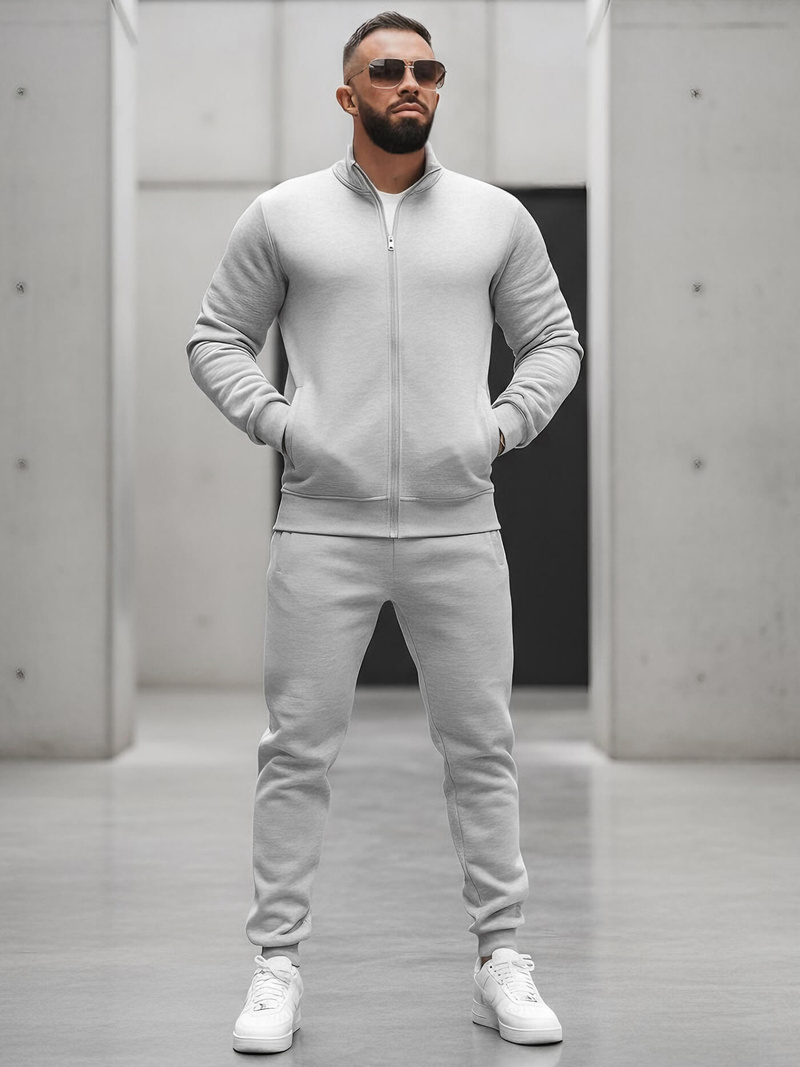 Muška trenirka siva OZONEE JS/68C10385/2