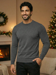 Muški Džemper Grafitni OZONEE NB/MMB602/3Z