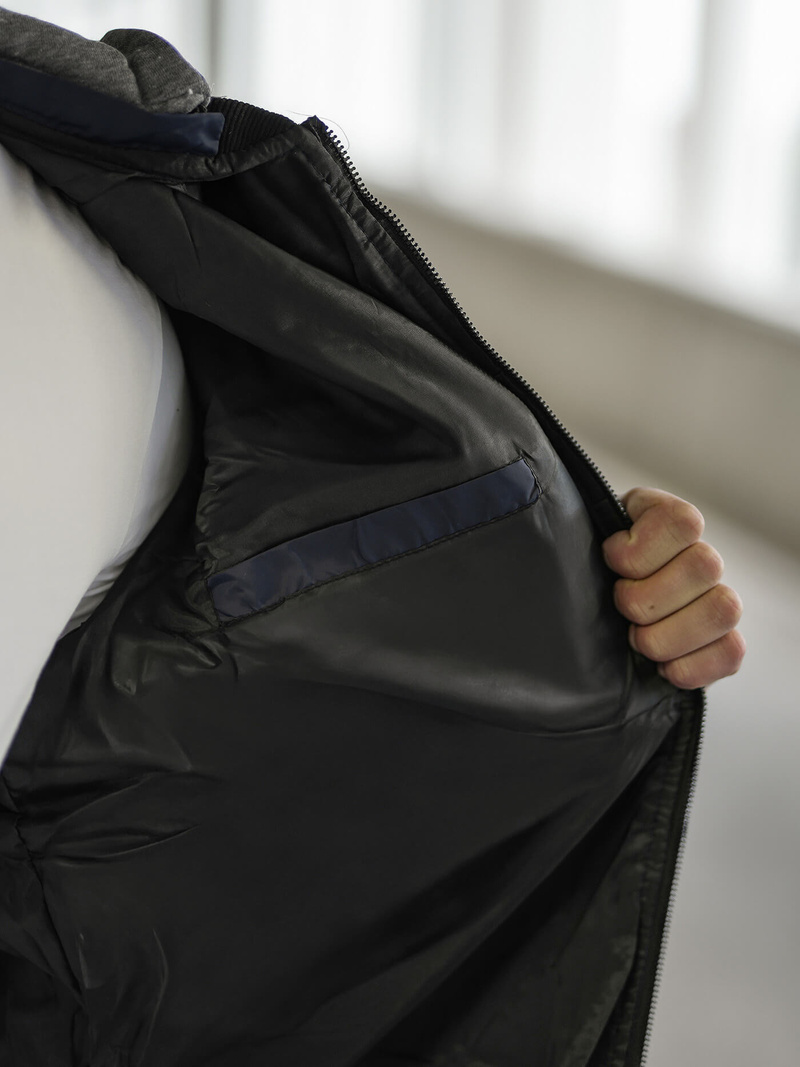 Muška jakna modra OZONEE JS/8M985/215Z