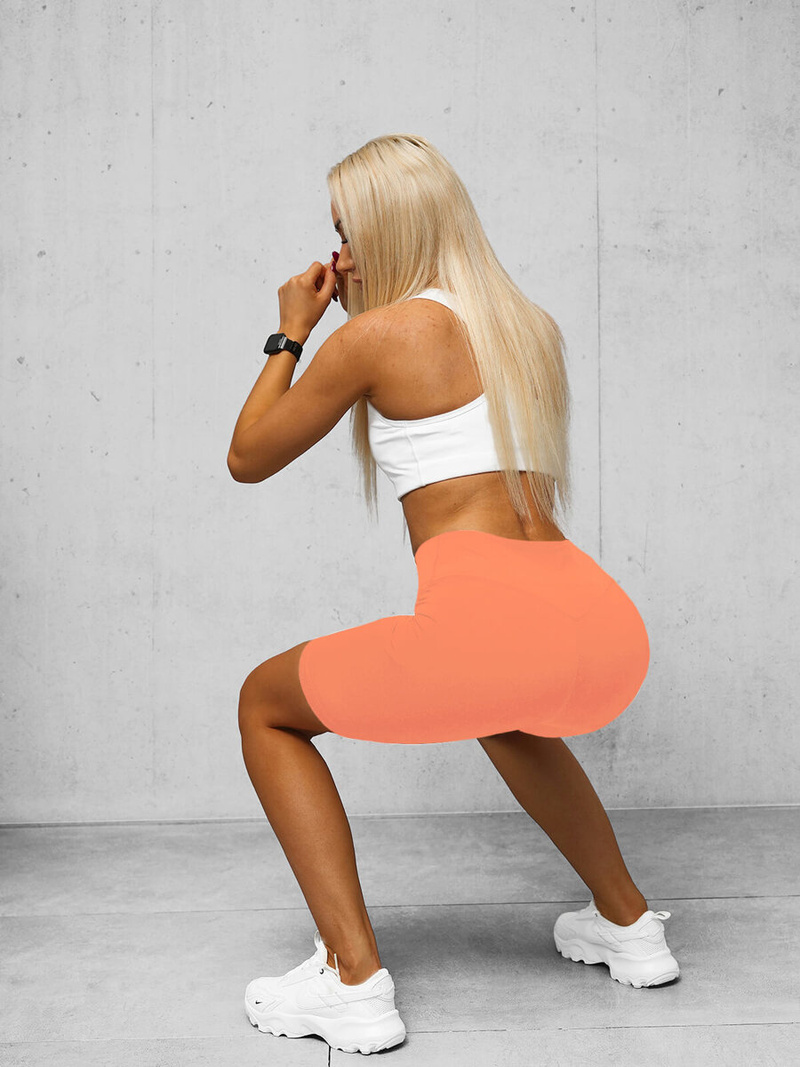 Kratke ženske tajice losos OZONEE O/K5-J