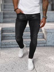 Muške Traperice Crne OZONEE NB/MP0025NZ